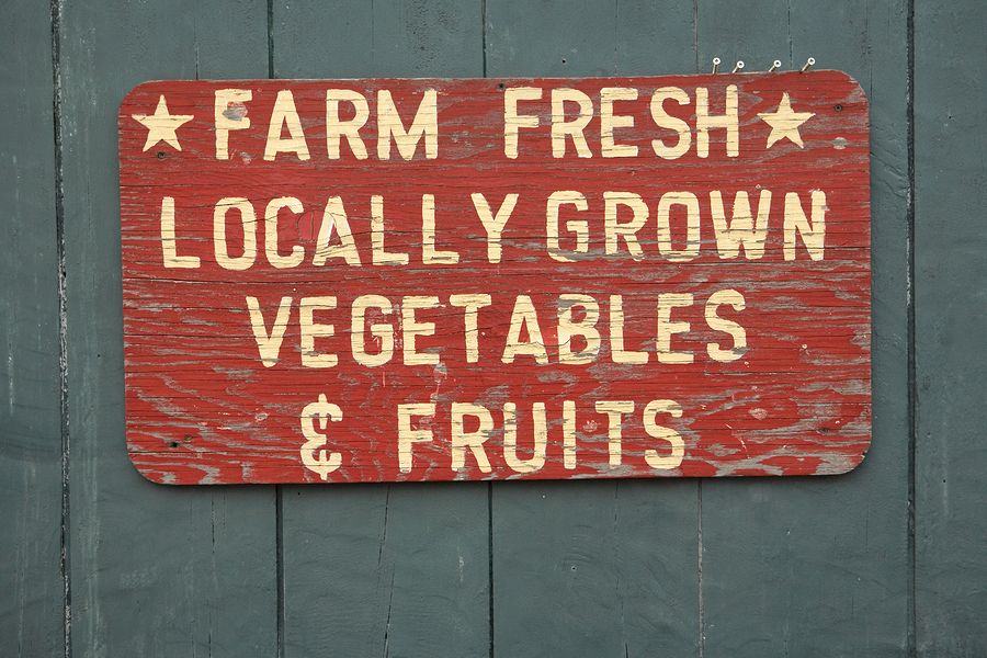 Buy local produce